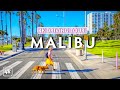 Drive the coast to malibu california  4k ultra driving tour