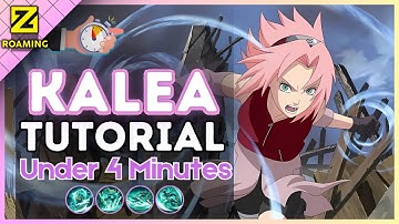 4-Minute Kalea Tutorial in Roam || (MLBB S38) 2025