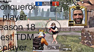 Season 18 | conqueror | player ￼|  1v1 challenge | #bgmiindia