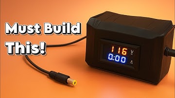 How to Build a 100V 10A Digital Voltmeter & Ammeter | DIY Electronics Project