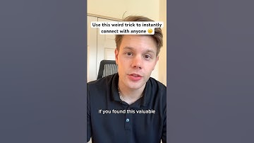 Use this weird trick to instantly connect with anyone #connection #communication #andrewgodwin