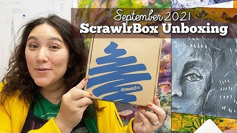 Scrawlr Box Unboxing: September 2021