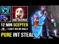 WTF 1st ITEM Scepter AoE Last Word Silencer | +56 INT Crazy Offlane Hit Like a Truck 7.30c Dota 2
