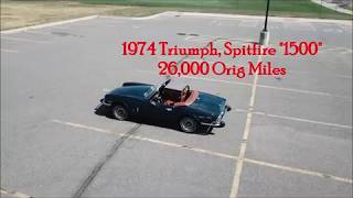 74 Triumph, Spitfire for sale 12/2019