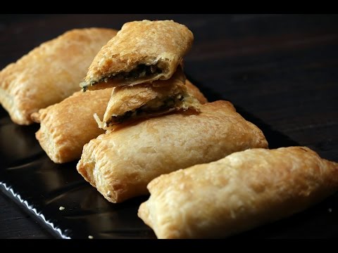 Three Cheese Spinach Puff | Sanjeev Kapoor Khazana