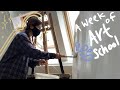 Art student vlog in French🤍 A productive week in quarantine