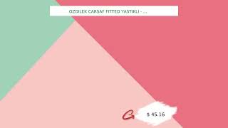 OZDILEK CARSAF FITTED YASTIKLI - WITH PILLOWS RANFORCE 160*200 BEYAZ TRENDY