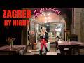 🇭🇷 Zagreb Croatia Friday Night Walk in Old Town, Upper Town 4K