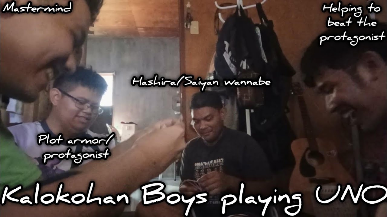 Kalokohan at Katarantaduhan ng mga Kalalakehan plays UNO - YouTube