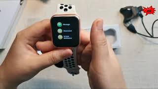 Review Smartwatch F8 en Español ⌚ IP67 Resistente al Agua Caracteristicas y  Funciones - YouTube