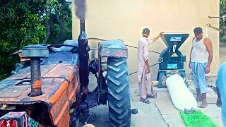 Tractor Atta Chakki Start-Up | Old Tractor Flour Mill Machine