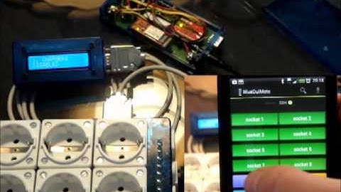 Control arduino with an android phone