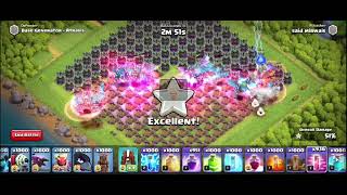 Electric Dragon with spell Vs all Wizard Tower Clash Of Clans Game