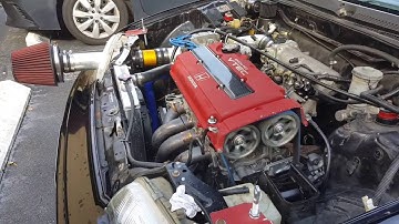 JDM DC2 Integra Type R B18C swap (96 Spec) DerfTuned 213whp/143wtq Idling