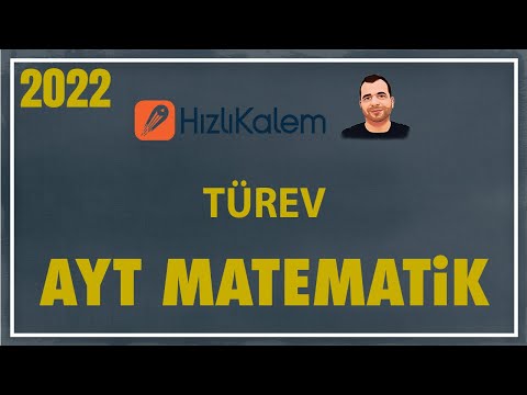 2022 AYT MAT ÖĞRENMEYEN KALMASIN TÜREV GİRİŞ