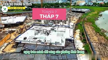 Cập nhật tiến độ dự án The Privé