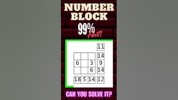 Number Block Puzzle 🧩 | Only 1% Can Solve This! #Day40
