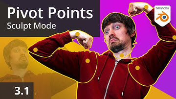Blender Pivot Points in Sculpt Mode Tutorial