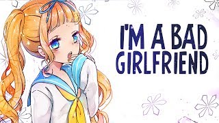 Nightcore - Bad Girlfriend - (Lyrics) Resimi