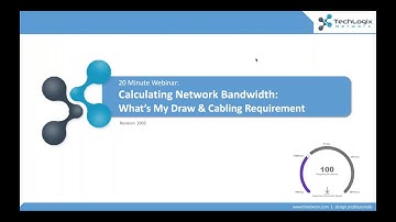 Calculating Network Bandwidth - What