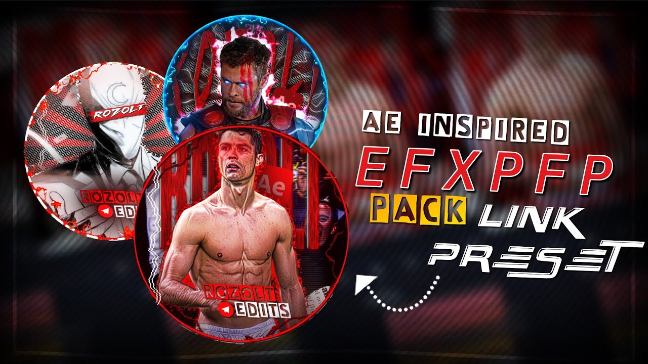 Alight Motion PFP EFX | AE Style Pfp Edit 🔗 | Viral AM Preset 2025 💥