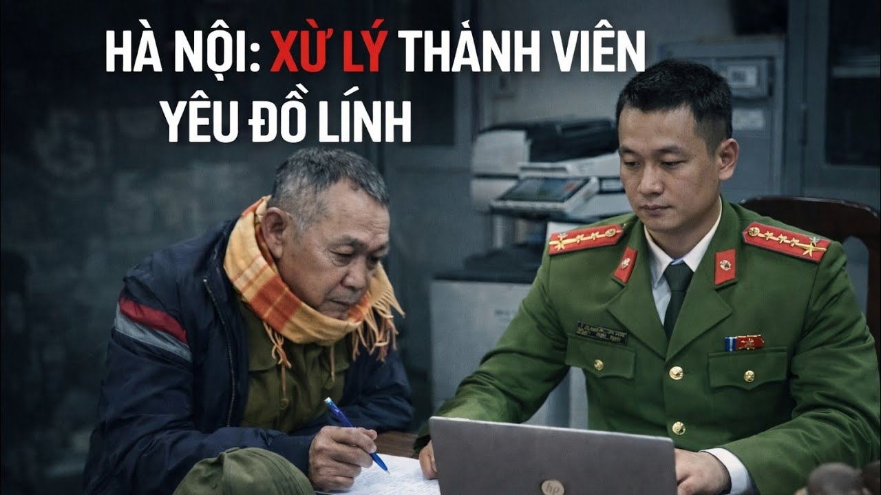 Xử lí thành viên hội YÊU ĐỒ LÍNH. Người Buôn Gió chính thức quay xe
