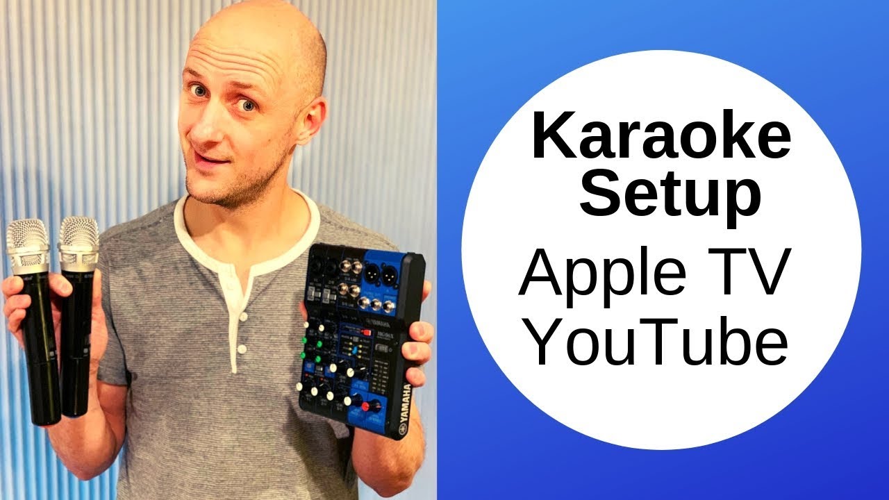 Statistisk industrialisere gentage Karaoke setup using Apple TV YouTube unlimited - YouTube