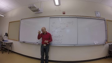 Inverse Trig Functions - Example (#4 from test, triangle trick)