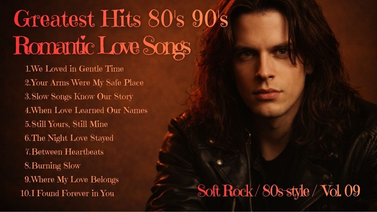 Greatest Hits Romantic Love Songs 💖 Timeless Love Songs 80s & 90s – Soft Rock Ballads – Vol09