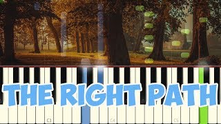 🎹 thomas greenberg - the right path (Piano Tutorial Synthesia)❤️♫