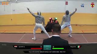 Madrid World Cup 2024 SMS - L16 - Ziad Elsissy EGY v Michele Gallo ITA