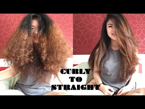 Video: Cara Meluruskan Rambut: 7 Tips Bebas Panas Untuk Rambut Lurus