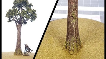 Tree Miniature tutorial ( NO BASE REQUIRED )