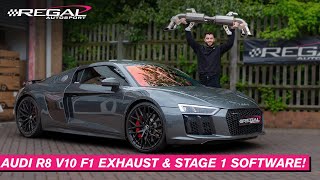 HOW TO ADD 133HP TO YOUR R8 V10 & IMPROVE THE EXHAUST SOUND! [RSS ECU REMAP & TOP GEAR EXHAUST]