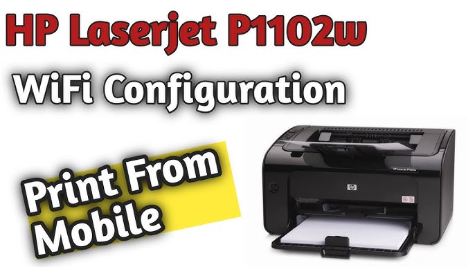 lyd Tilfældig vedhæng Set Up an HP LaserJet P1102w Printer on a Wireless Network from Windows | HP  Printers | HP Support - YouTube