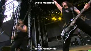 Anthrax - Madhouse Live Big Four (Sub Español &amp; English)