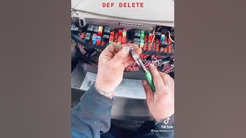 dpf delete tips