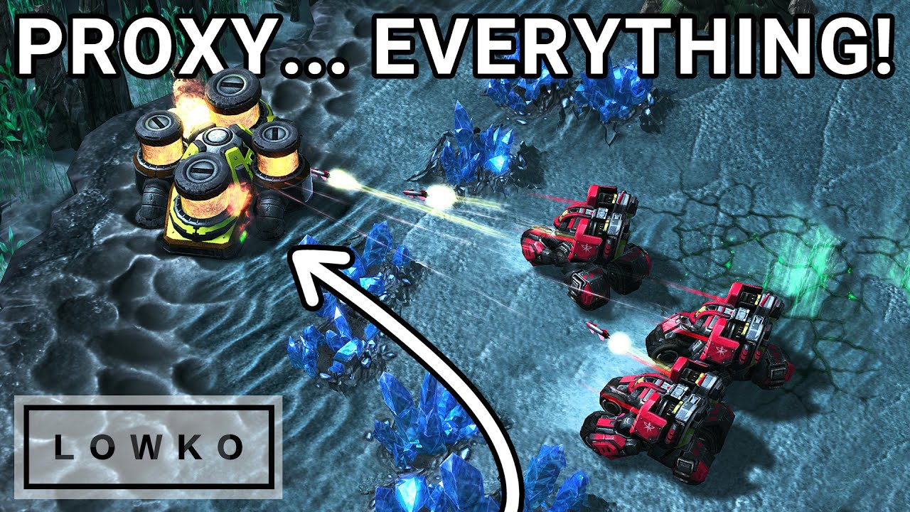StarCraft 2: HIS MAIN BASE is the ENTIRE MAP?! (GuMiho vs ByuN)