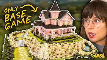 Building a House in The Sims But I can Only use Base Game