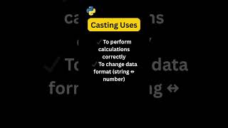 Casting in Python Explained | What is Casting in Python? | Data Type Conversion Basics