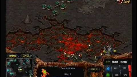 OSL Semifinals Day 2, Game 2 - fantasy vs Jaedong (P2/3)