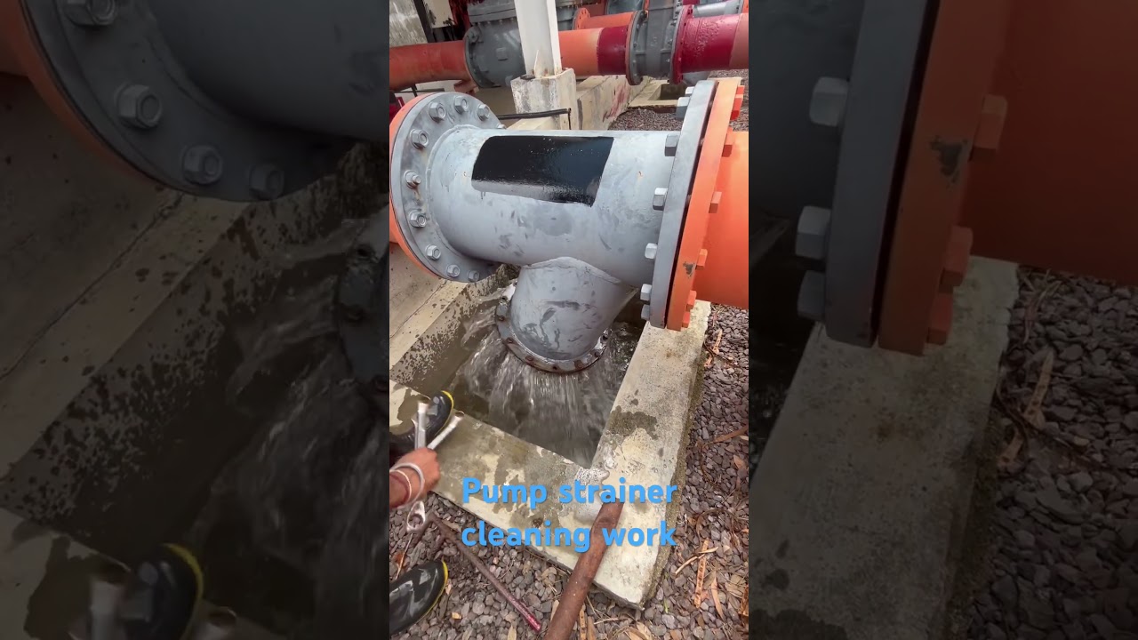 Water line strainers cleaning work ! 2 saal baad strainer ko clean kiya&hellip;😱😱😱😱 #viral #trending