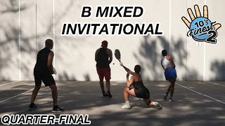 картинка: B Mixed Invitational | Четвертьфинал: Эмма и Нино против Пола и Эмсо