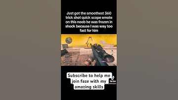 MUST WATCH MW COD 360 TRICK SHOT QUICK SCOPE REBIRTH MW3 WARZONE #cod #rebirth #warzone #mw3