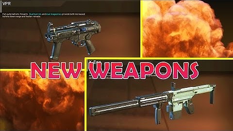 NEW WEAPONS IN INFINITE WARFARE / VPR & X-EON Gameplay