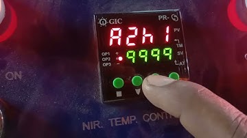 GIC pr69 tempreture controller of settings