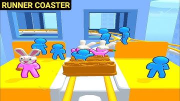 Runner Coaster ✪ Gameplay Walkthrough ✪ Mobile Game ✪ Android & iOS