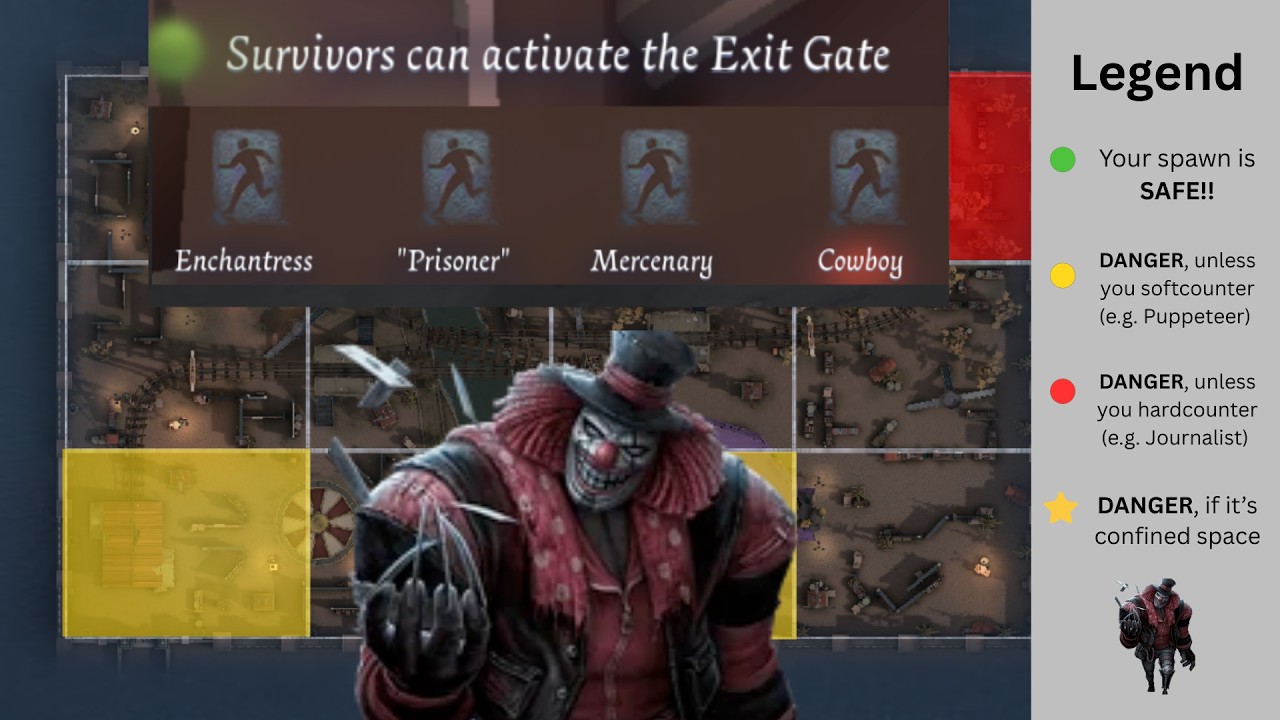 How to COUNTER Smiley Face - Moonlit River Park - Identity V