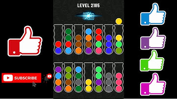 Ball Sort Puzzle Level 2185