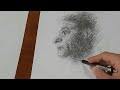 رسم محمود درويش بالشخبطة العشوائية رسم محمود درويش بالشخبطة العشوائية